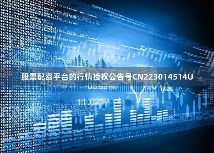 股票配资平台的行情授权公告号CN223014514U